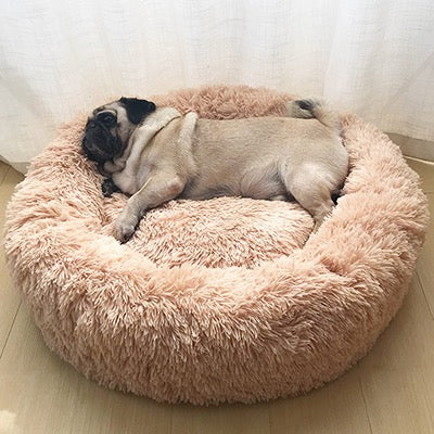 Fluffy dog bed